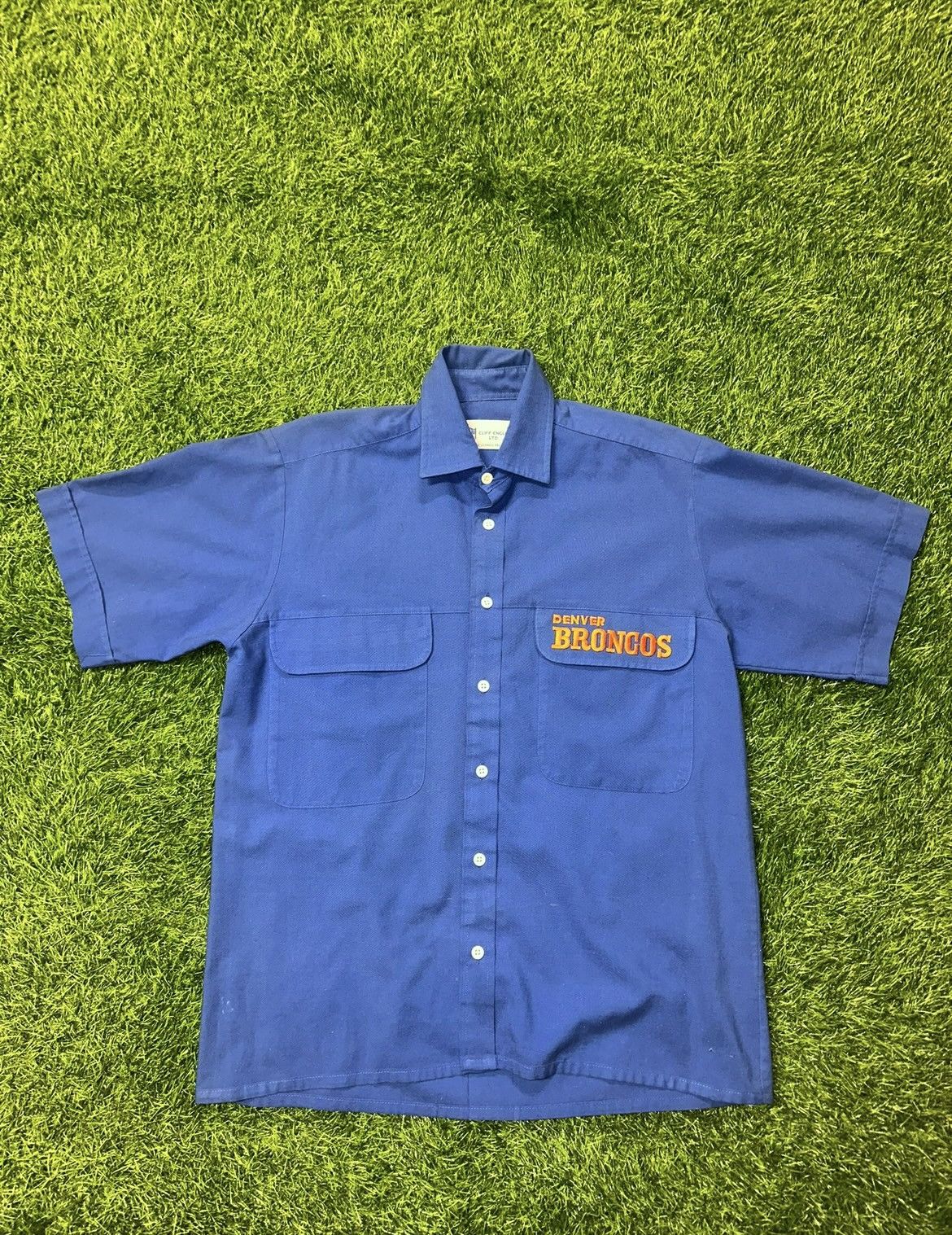 NFL × Vintage Vintage Nfl Cliff Engle Denver Broncos Polo Shirt Size Small Size US S / EU 44-46 / 1 - 1 Thumbnail