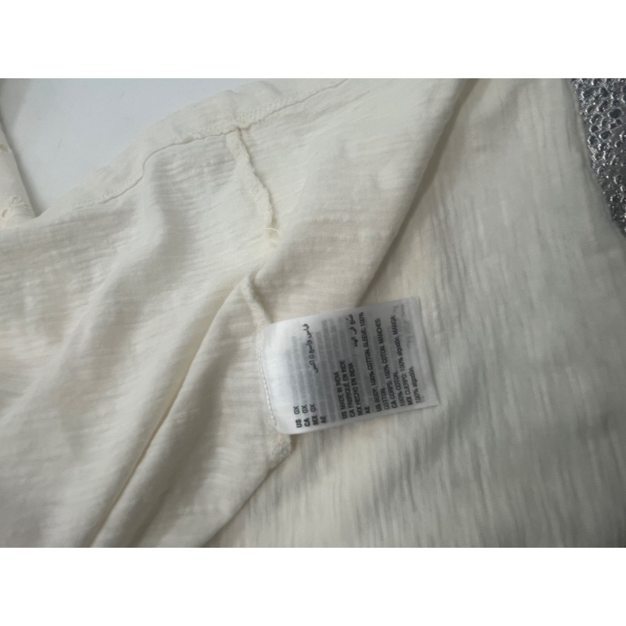 Other Style & Co Plus Size Cotton On Off Shoulder Top, Coconut Cre Size ONE SIZE - 7 Thumbnail