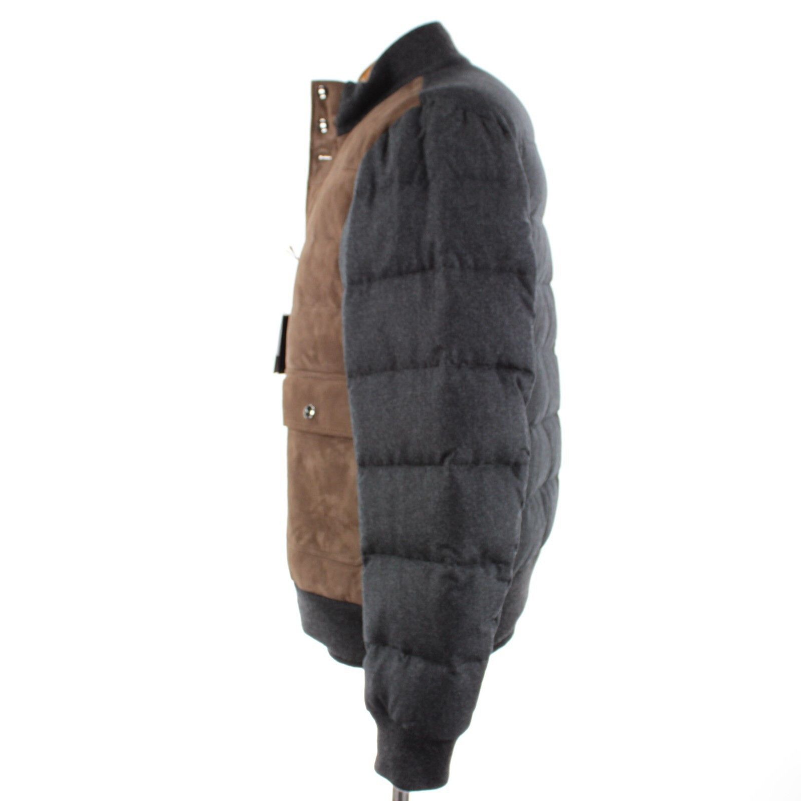 Zanella Zanella Jacket Size L US In Brown Wool & Suede Size US L / EU 52-54 / 3 - 6 Thumbnail