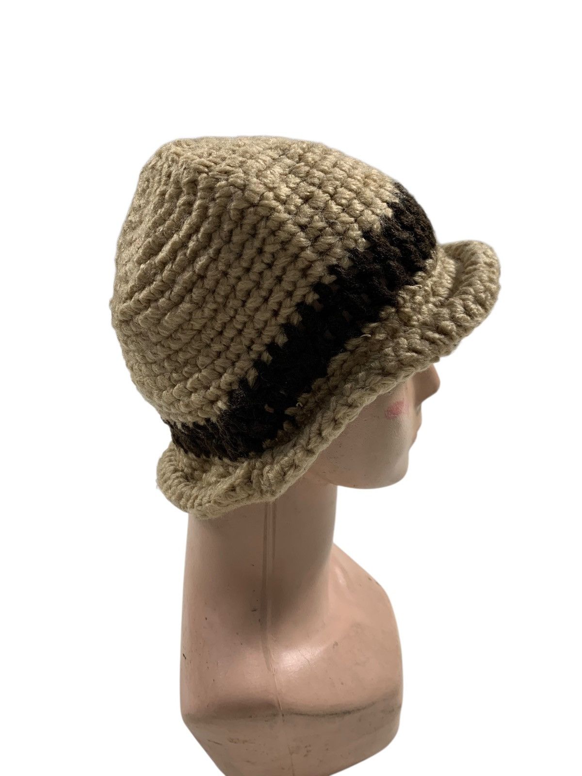 Kapital Crochet knitted handmade hats rare Size ONE SIZE - 4 Thumbnail