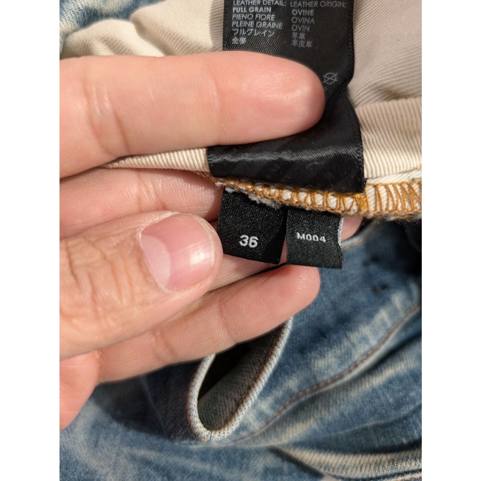 Amiri o1rshd1 Dragon MX1 Jeans in Vintage Indigo Size US 34 / EU 50 - 21 Thumbnail