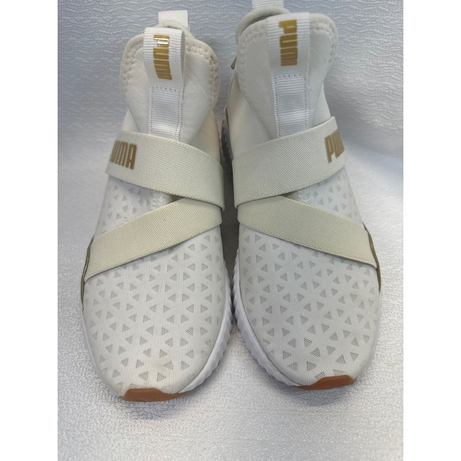 Puma PUMA Defy Cross Trainer White Pull-on Sneakers women sz 7 Size US 7 / IT 37 - 3 Thumbnail