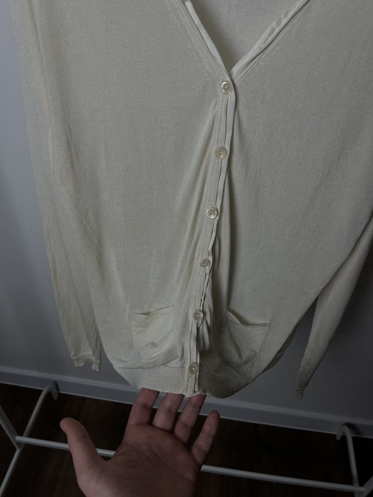 Hackett × Loro Piana Etro Silk Woman’s light Cardigan Size M / US 6-8 / IT 42-44 - 4 Thumbnail