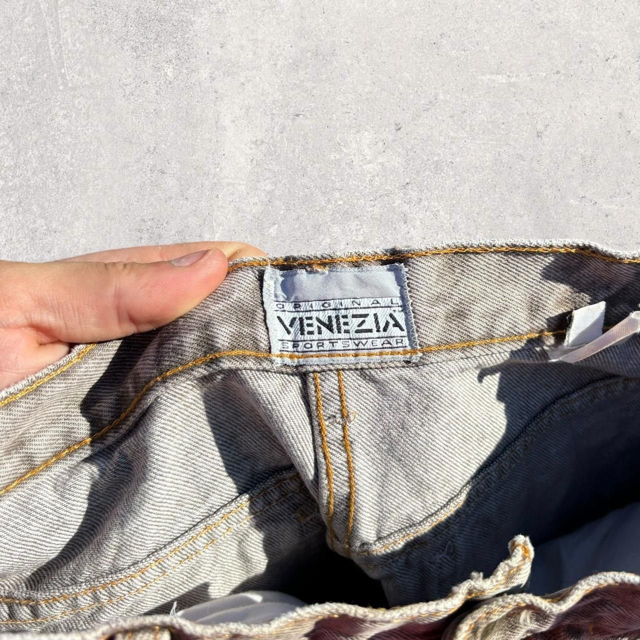 Vintage Vintage High Waisted VENEZIA Jeans Size 28" / US 6 / IT 42 - 6 Thumbnail