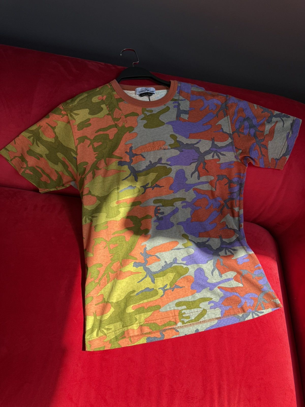 Stone Island Stone Island Camo T-shirt 7715207E4 V0015 Size US M / EU 48-50 / 2 - 1 Thumbnail