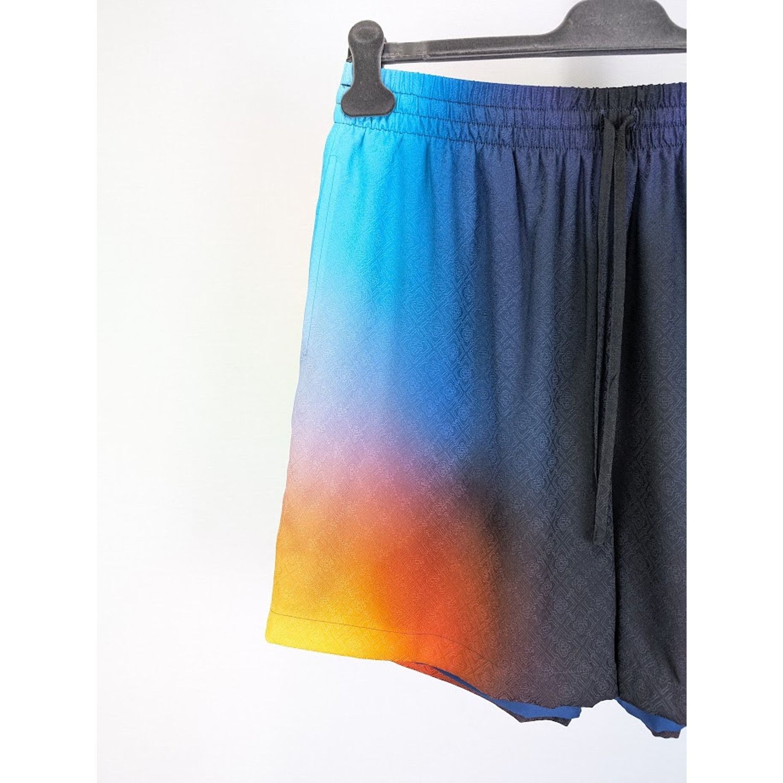 Casablanca o1rshd1 DUP / Drawstring Silk Shorts in Gradient Size US 38 / EU 54 - 3 Thumbnail