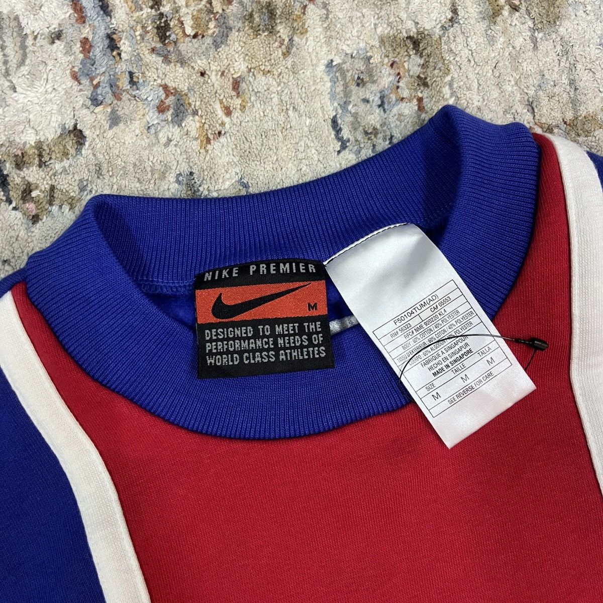 Nike Vintage Nike Paris Saint-Germain 1995/96 Size US M / EU 48-50 / 2 - 7 Thumbnail