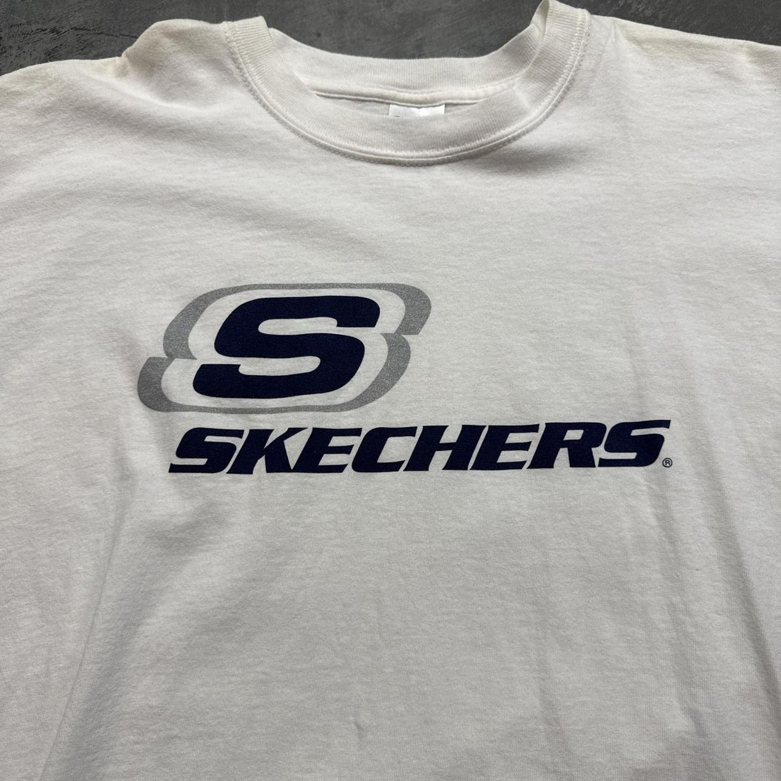 Vintage Vintage 90s Y2K Sketchers Promo Graphic T-Shirt Size US L / EU 52-54 / 3 - 2 Thumbnail