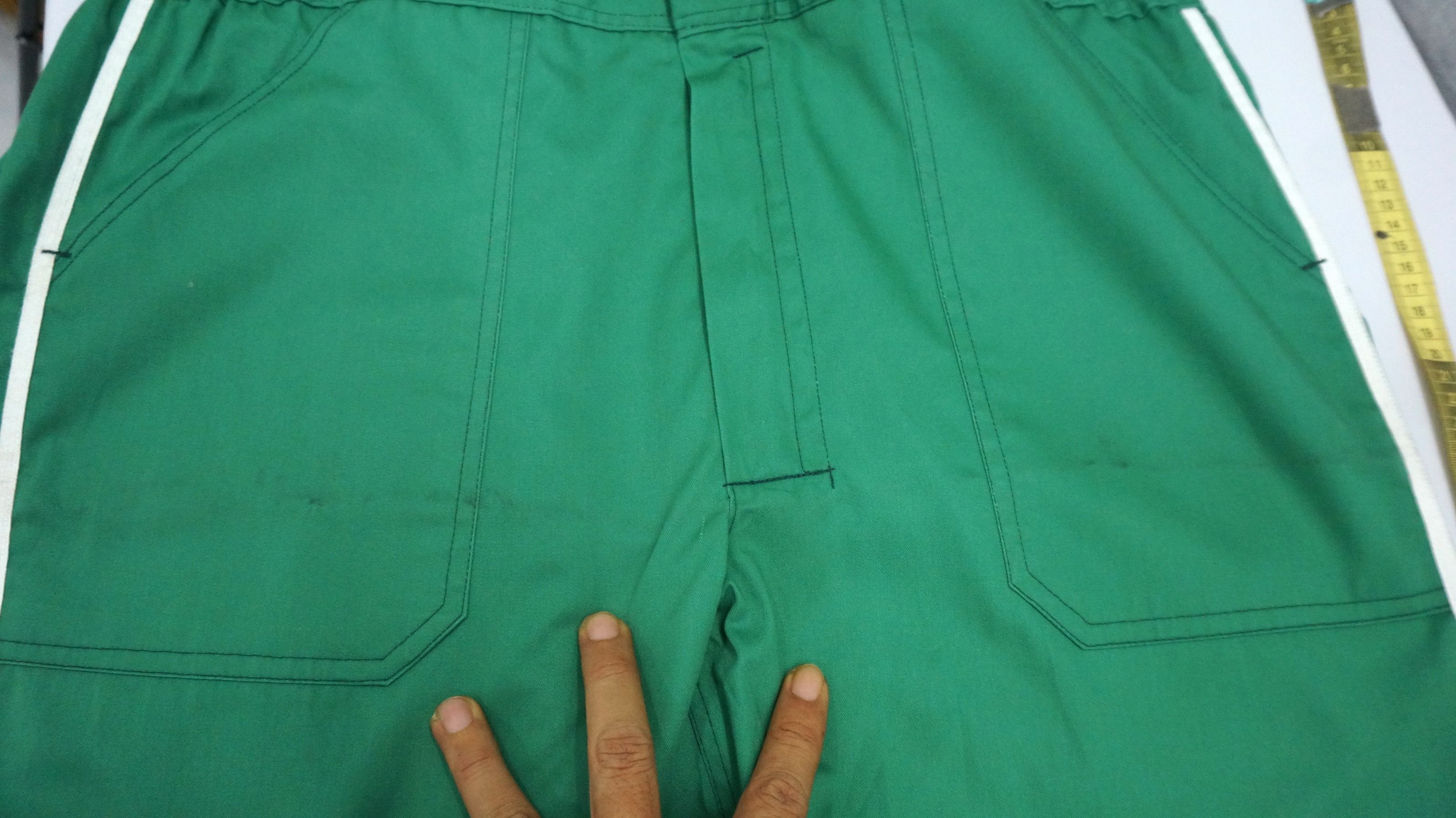 Japanese Brand Vintage MITSUBISHI MOTORS Uniform Coverall Size US 37 - 11 Thumbnail