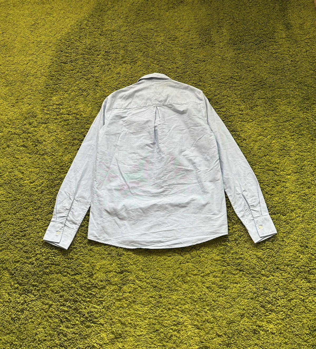 Designer × Sezane Sezane Paris minimalist blue buttons up shirt blouse Size XS / US 0-2 / IT 36-38 - 2 Thumbnail