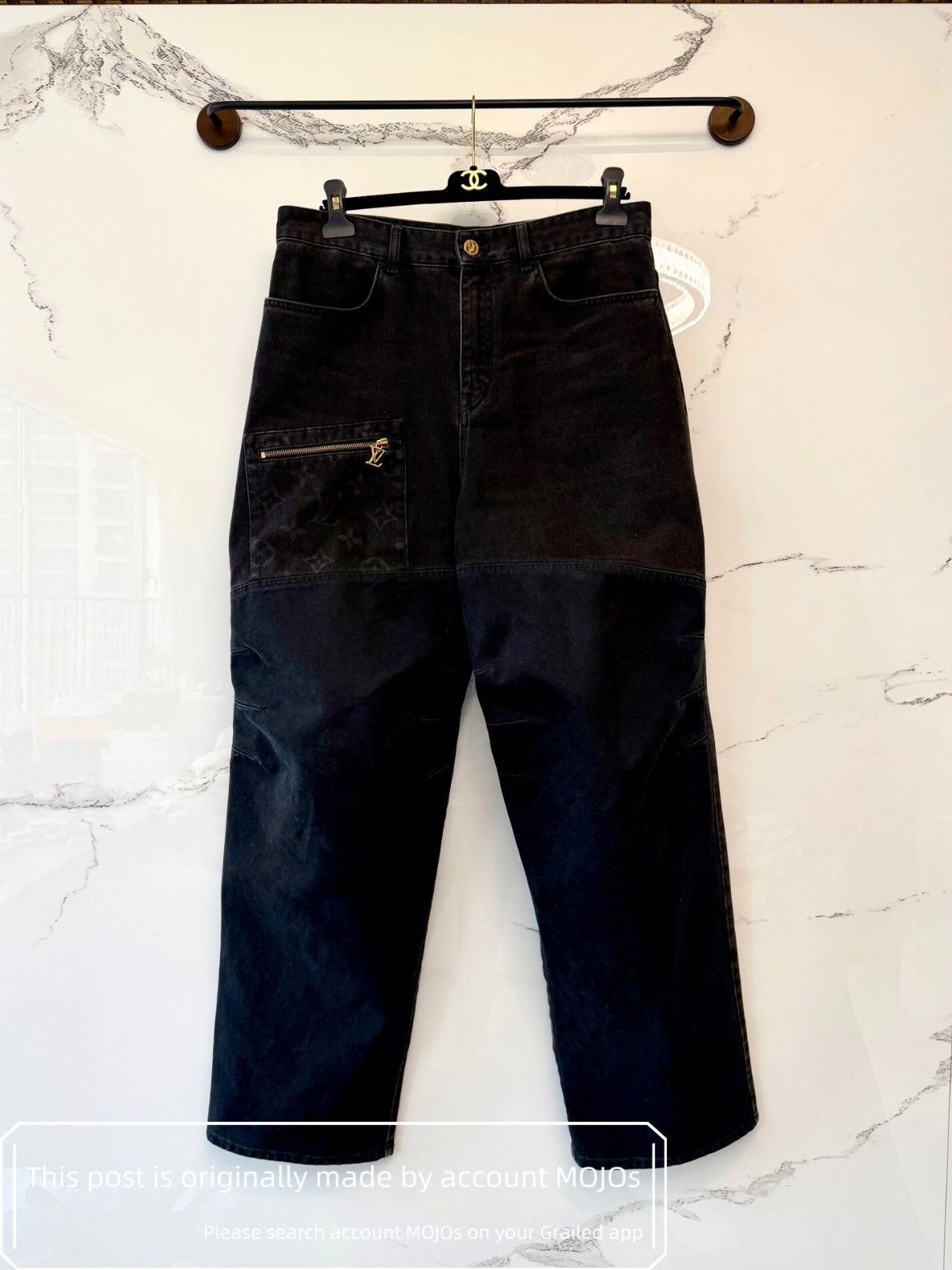 Sz 30 Louis Vuitton 24AW Monogram Joint Cargo mojos6737