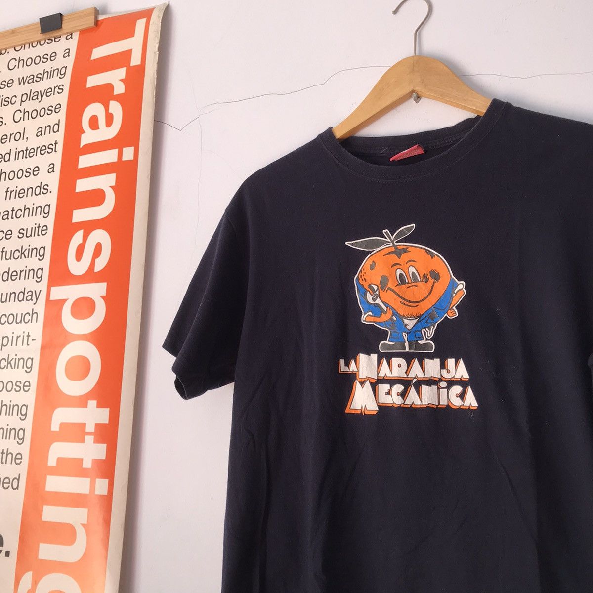 Vintage clockwork orange Tee Shirt Tshirt La Naranja Mecanica clockw Size US S / EU 44-46 / 1 - 2 Thumbnail