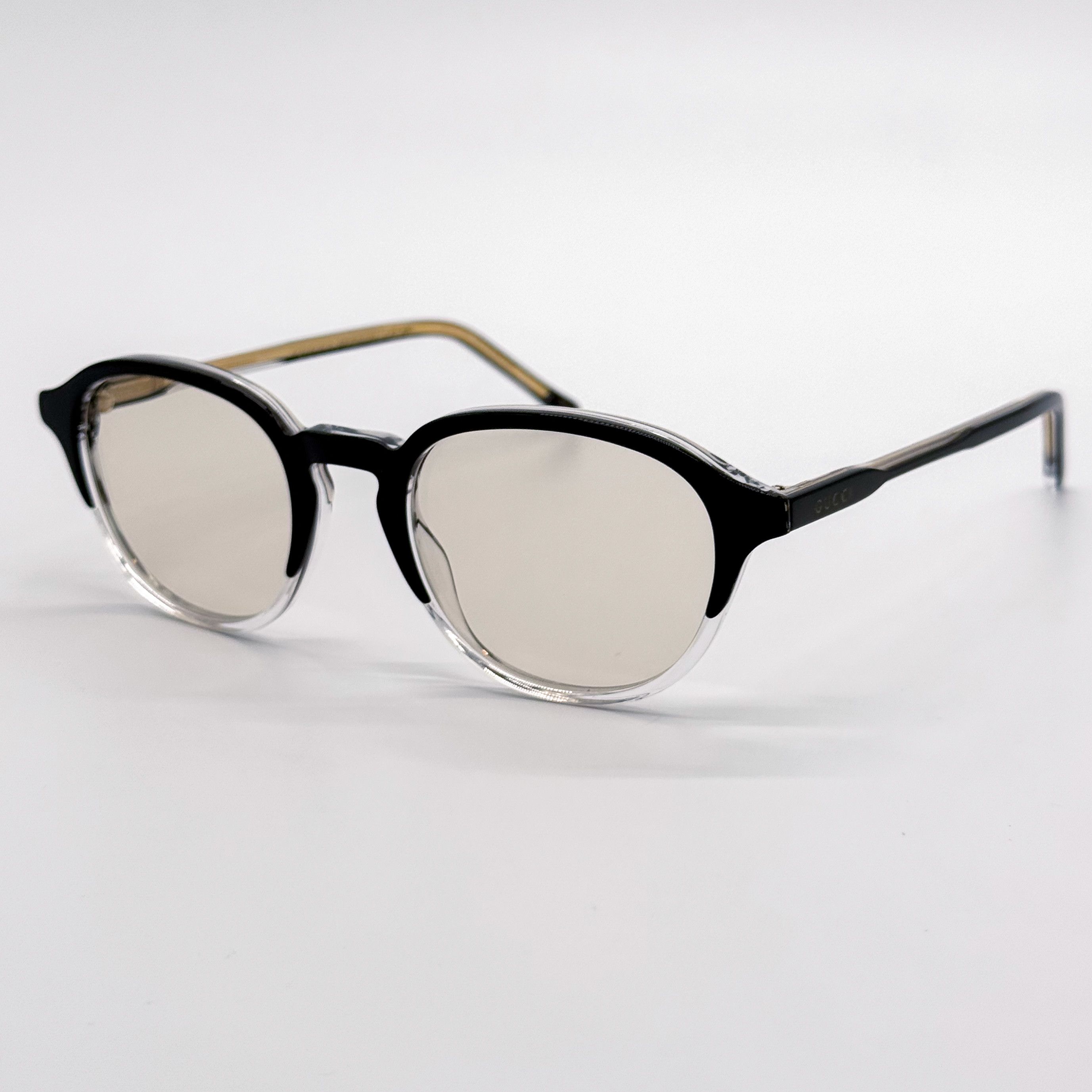 Gucci NEW GUCCI SUNGLASSES MEN ROUND BLACK GUCCI GG1212S 002 Size ONE SIZE - 10 Thumbnail