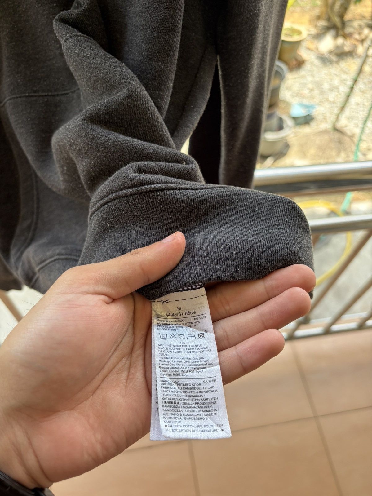 Gap HOODIE BIG LOGO GAP Size US M / EU 48-50 / 2 - 6 Thumbnail