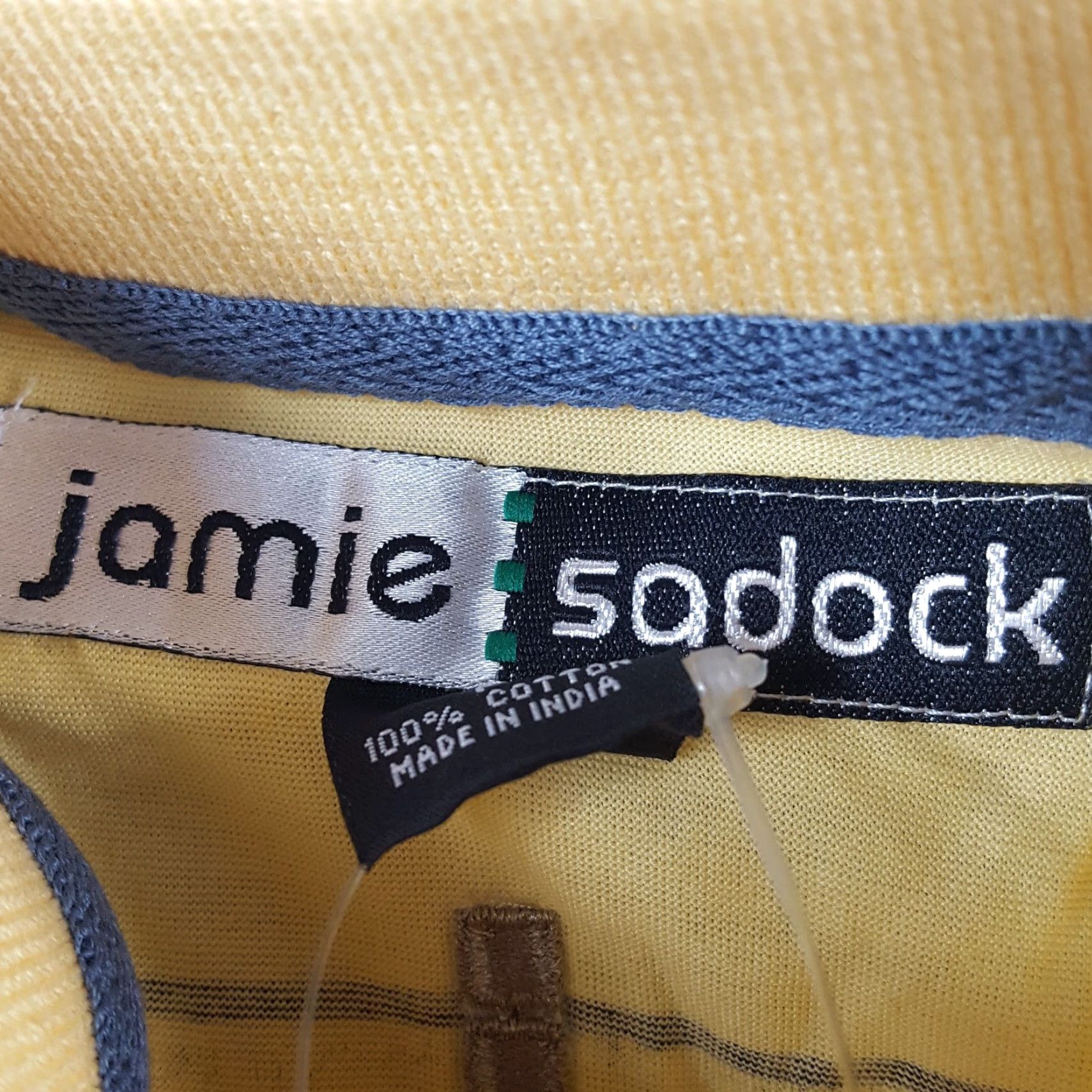 Vintage VINTAGE Jamie Sadock Polo Shirt Women's Petite S Sleeveless Yellow 90s Y2K Preppy Tennis Golf Shirt Size S / US 4 / IT 40 - 5 Thumbnail
