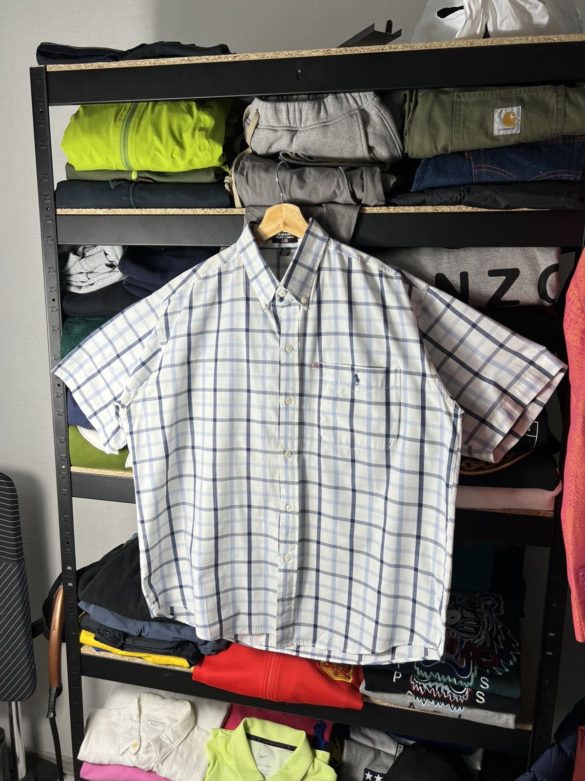 Polo Ralph Lauren 🔥 Ralph Lauren USA Vintage Shirt Button Relaxed Fit XL Size US XL / EU 56 / 4 - 1 Thumbnail