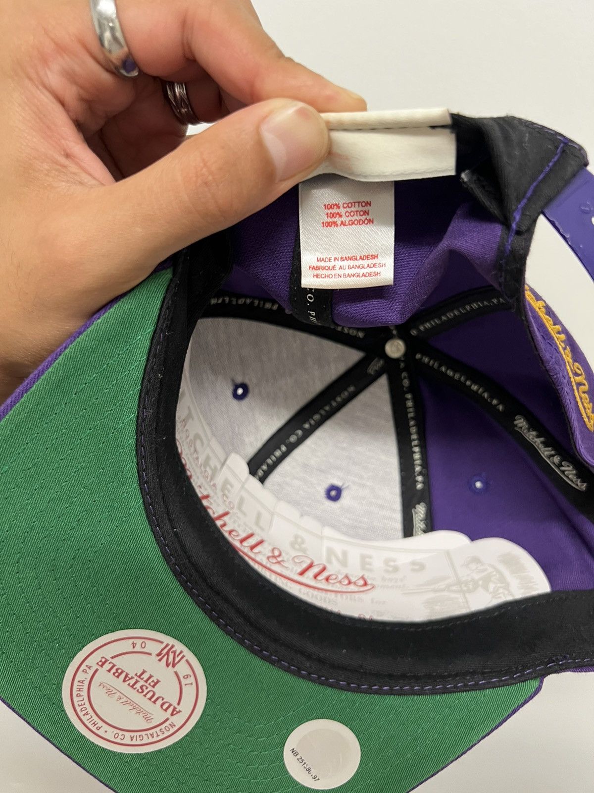 Mitchell & Ness × NBA Mitchell & Ness Lakers Size ONE SIZE - 5 Thumbnail