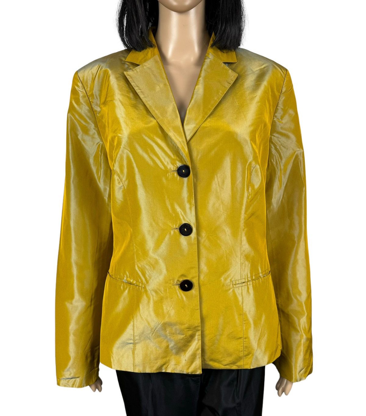Iris von Arnim Iris Von Arnim Silk-Acetate Blazer Jacket Vintage size 42 Size M / US 6-8 / IT 42-44 - 3 Thumbnail