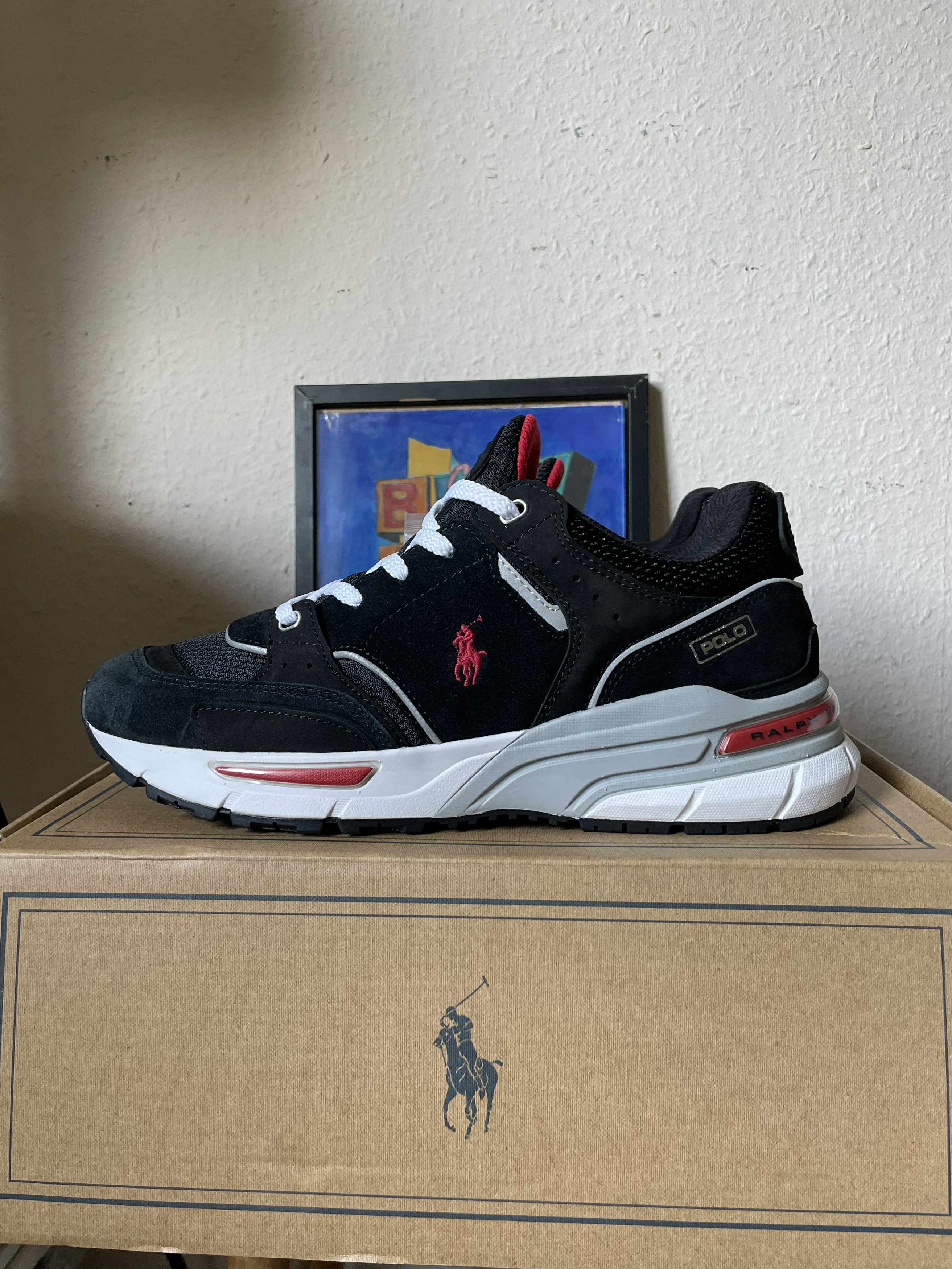 Polo Ralph Lauren Polo Ralph Lauren Trackstar Sneakers Trainers US 9 Leather Size US 9 / EU 42 - 3 Thumbnail