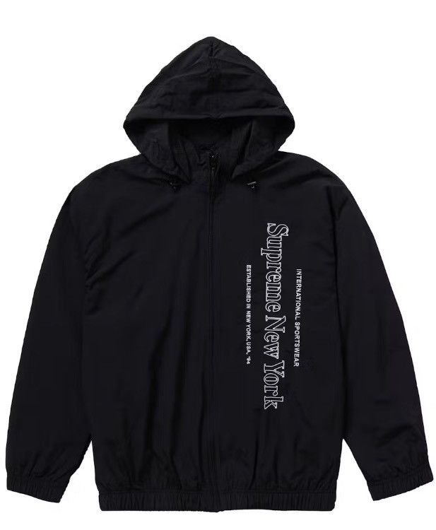 Supreme Black Side Logo Jacket (XL) Size US XL / EU 56 / 4 - 2 Thumbnail