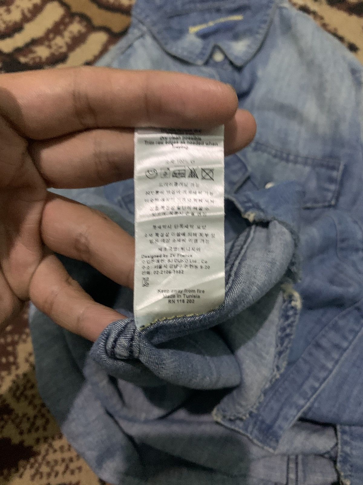 Zadig & Voltaire Zadig & Voltaire Tachly Jean Size US M / EU 48-50 / 2 - 5 Thumbnail