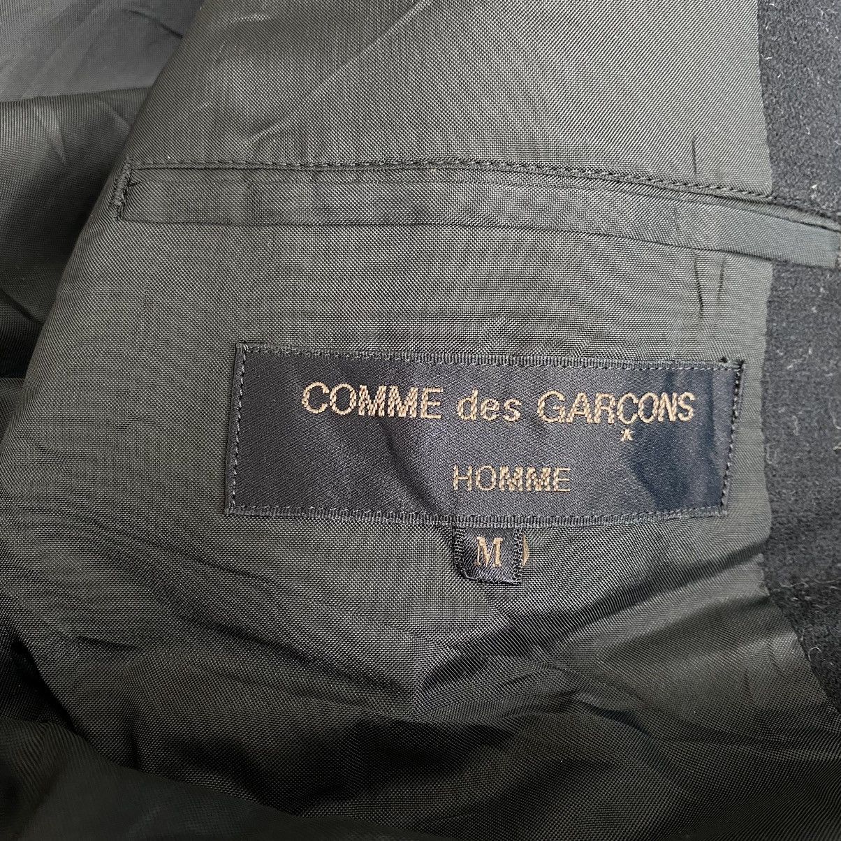 Comme des Garcons Vintage 80s COMME DES GARCONS Homme Black Blazer Coat Size US M / EU 48-50 / 2 - 5 Thumbnail