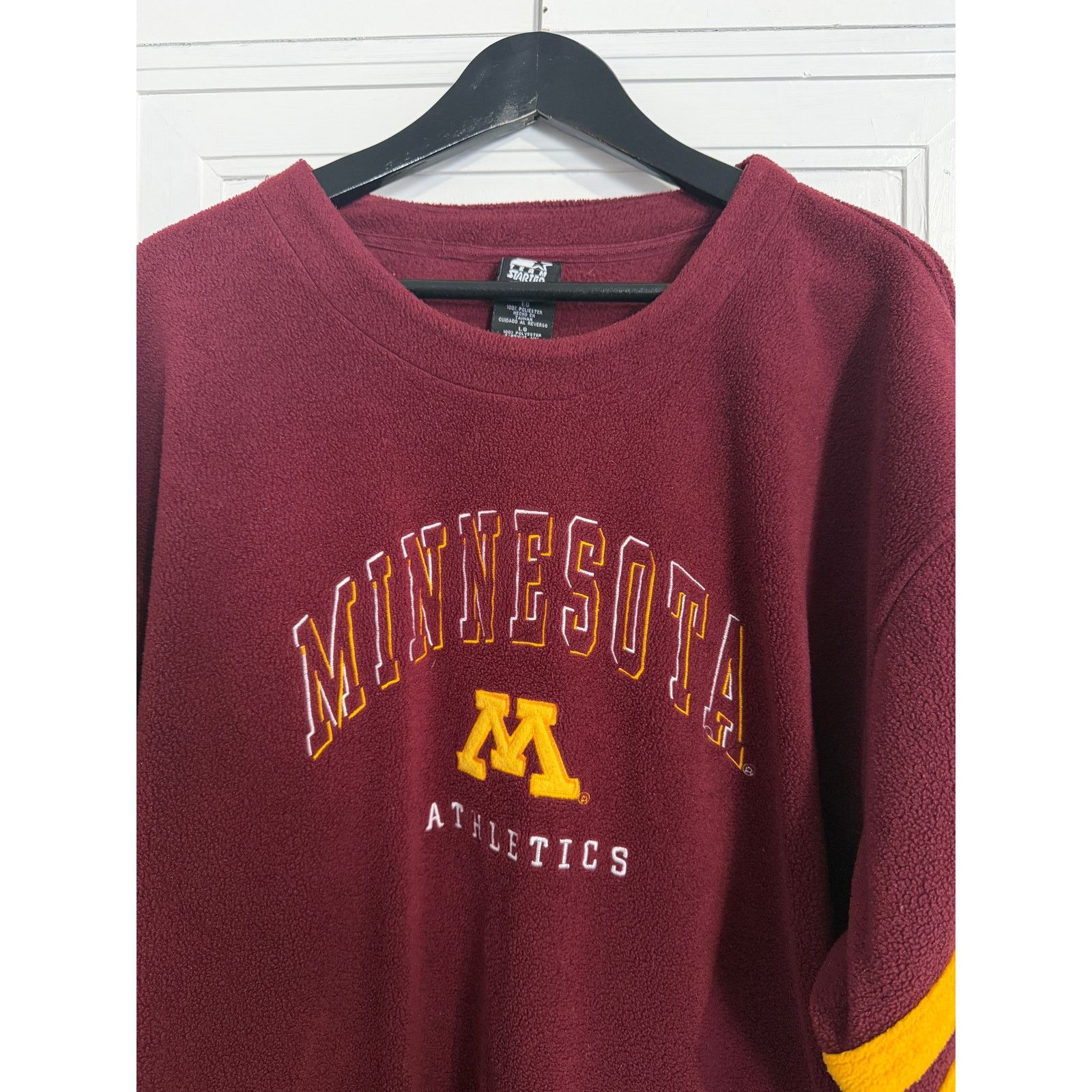 Starter Vintage Minnesota Gophers Fleece Crewneck Sweatshirt Size L Size US L / EU 52-54 / 3 - 2 Thumbnail