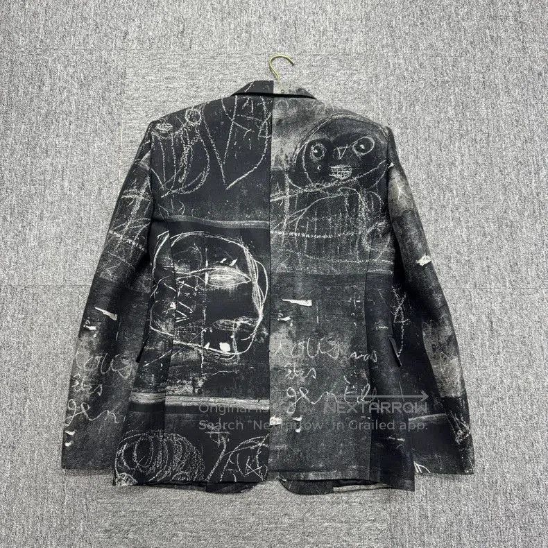Alexander McQueen Alexander McQueen Graffiti Suit Jacket-yf. Size US L / EU 52-54 / 3 - 2 Thumbnail