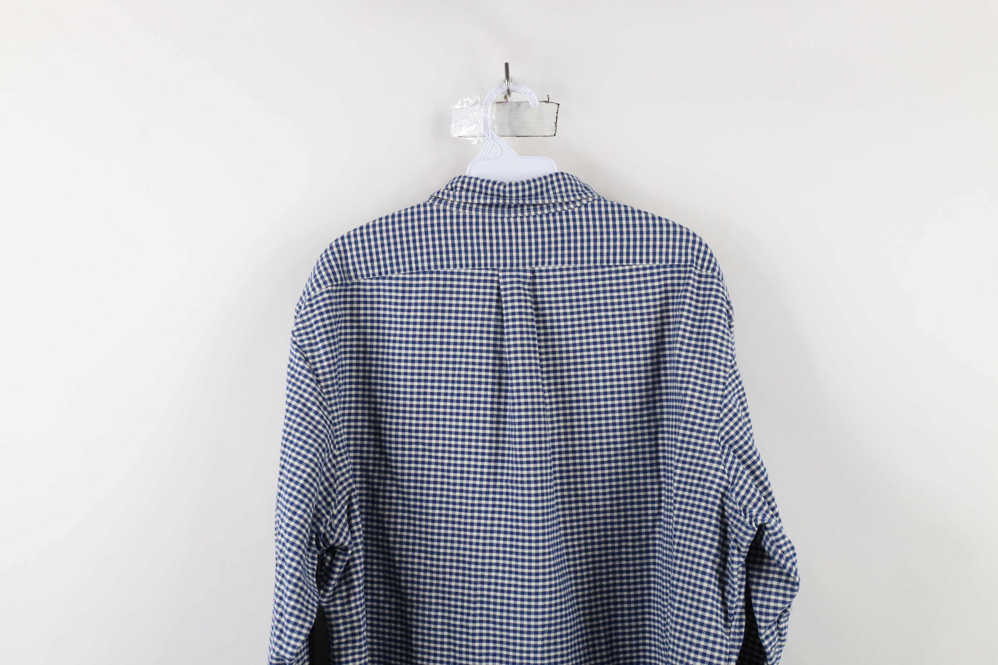 Polo Ralph Lauren Vintage 90s Ralph Lauren Fit Gingham Plaid Button Down Shirt Size US XXL / EU 58 / 5 - 10 Thumbnail