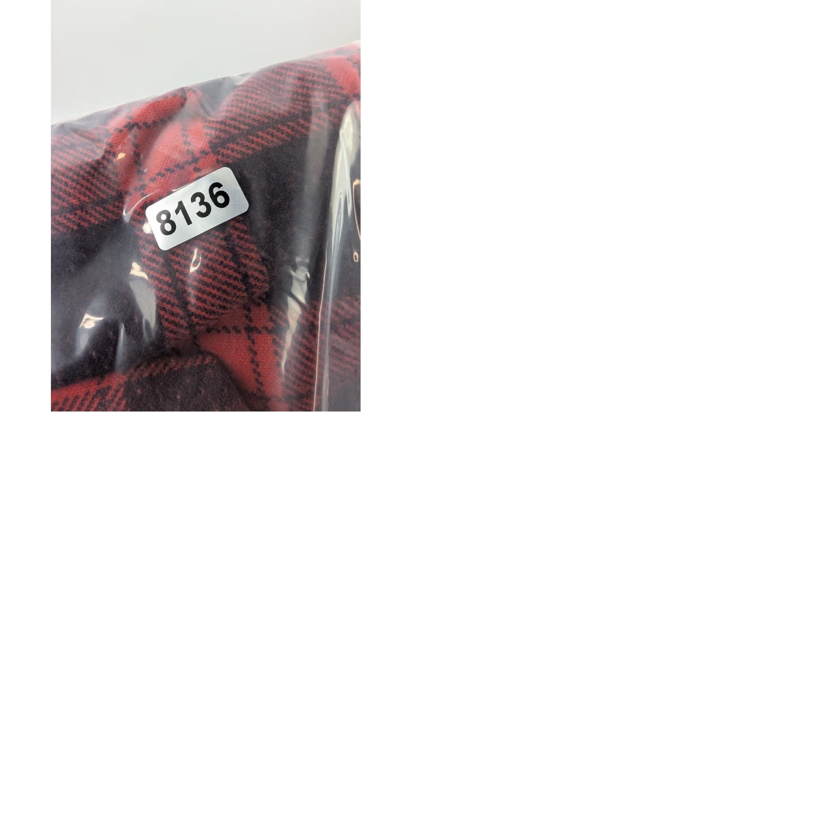 Sears VINTAGE Fieldmaster Shirt Mens M Red Plaid Flannel 70s Easy Care Lined Pattern Cotton Polyester Button-Up Size US M / EU 48-50 / 2 - 9 Thumbnail