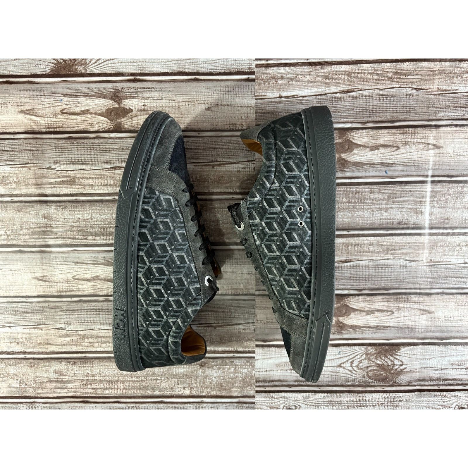 MCM MCM Terrain Lo Monogram Jacquard sneaker Sz 42 US 9 color bl Size US 9 / EU 42 - 5 Thumbnail