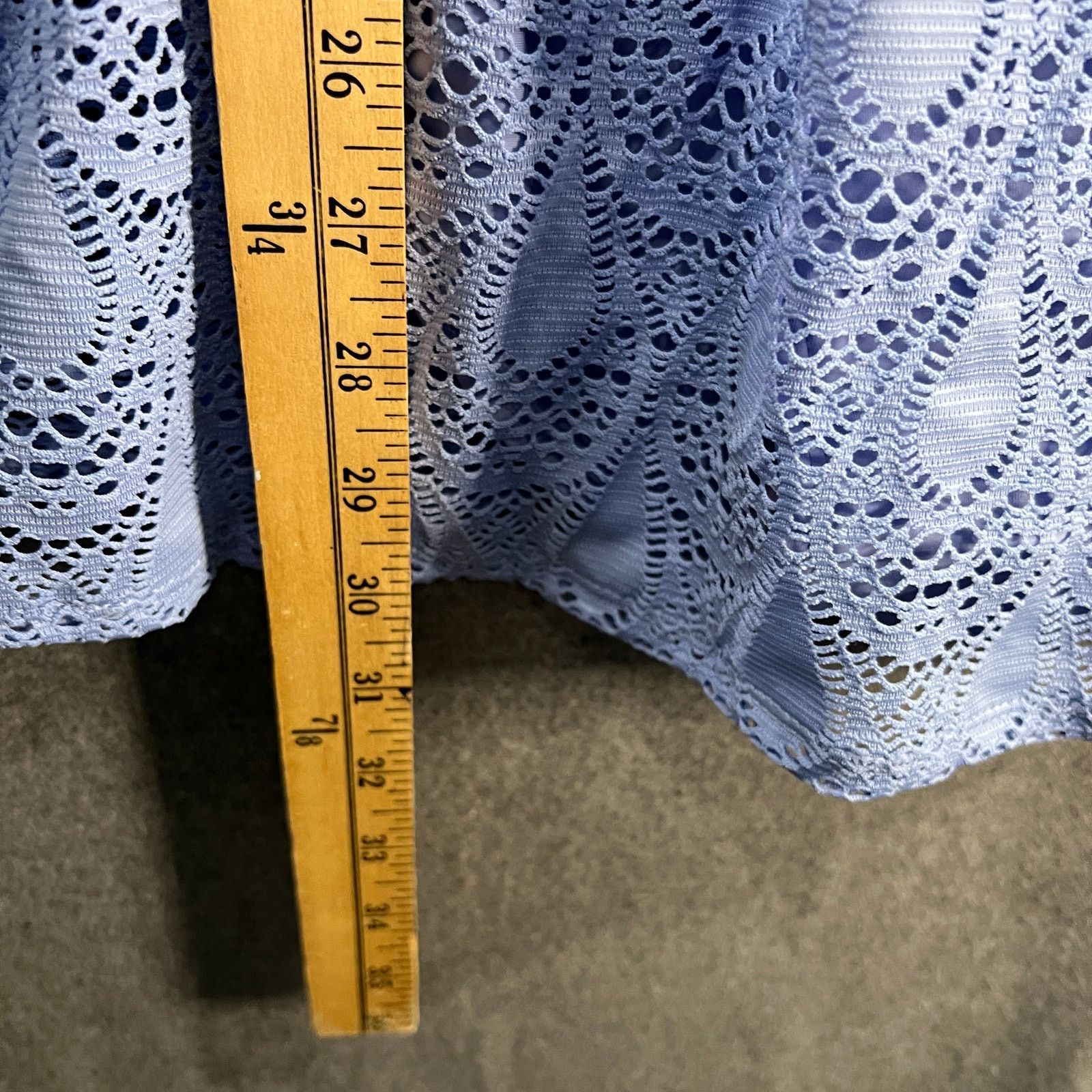 Denim & Co. Denim & Co. Beach Surplice Stretch Lace Swim Dres Size XL / US 12-14 / IT 48-50 - 5 Thumbnail