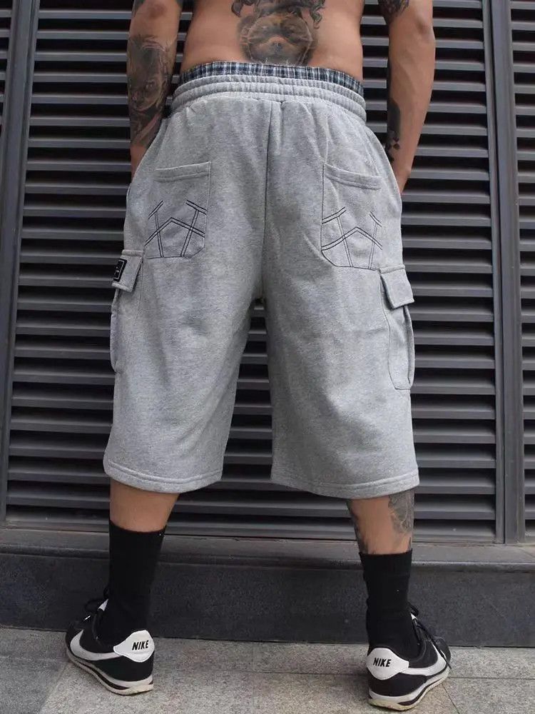 Japanese Brand × Jean Retro Hip Hop Street Casual Shorts Size US 34 / EU 50 - 1 Thumbnail