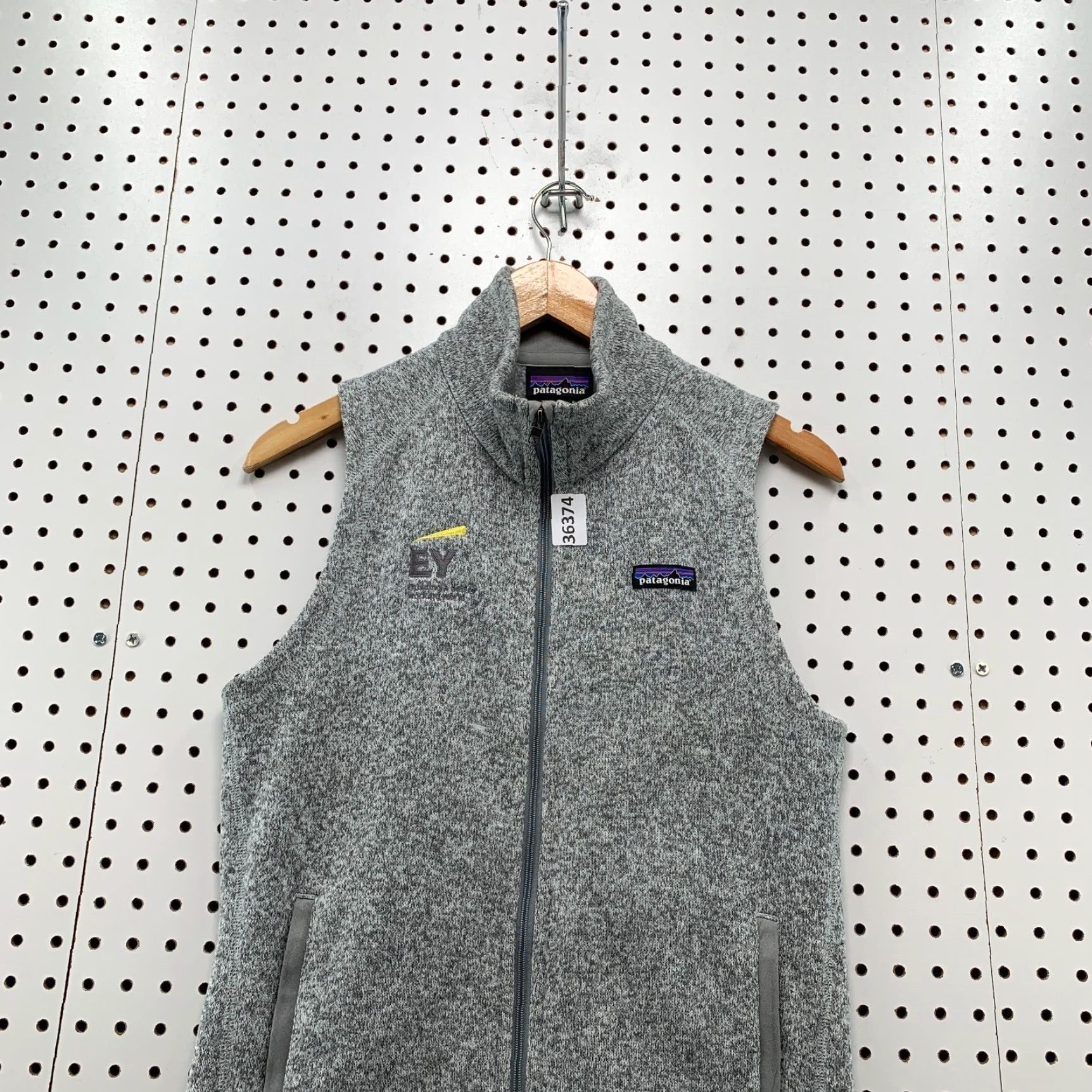 Patagonia Patagonia Better Sweater Vest Jacket Womens Small Gray Zip Sleeveless 17x24 Size S / US 4 / IT 40 - 5 Thumbnail