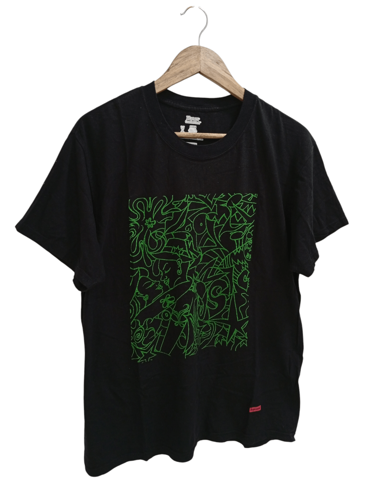 Hanes × Supreme 🔥🔥Hanes x Supreme T-Shirt Size US M / EU 48-50 / 2 - 2 Thumbnail