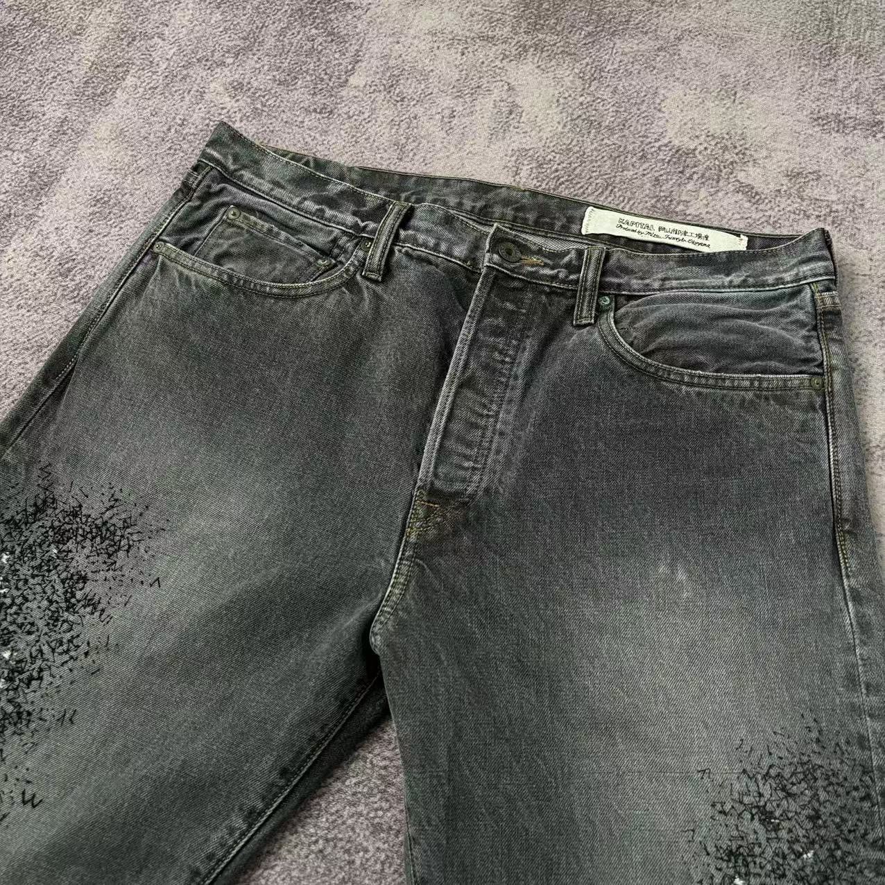 Kapital Kapital 14oz 5p Monkey Cisco Distressed Denim Jeans *size 36 Size US 36 / EU 52 - 4 Thumbnail