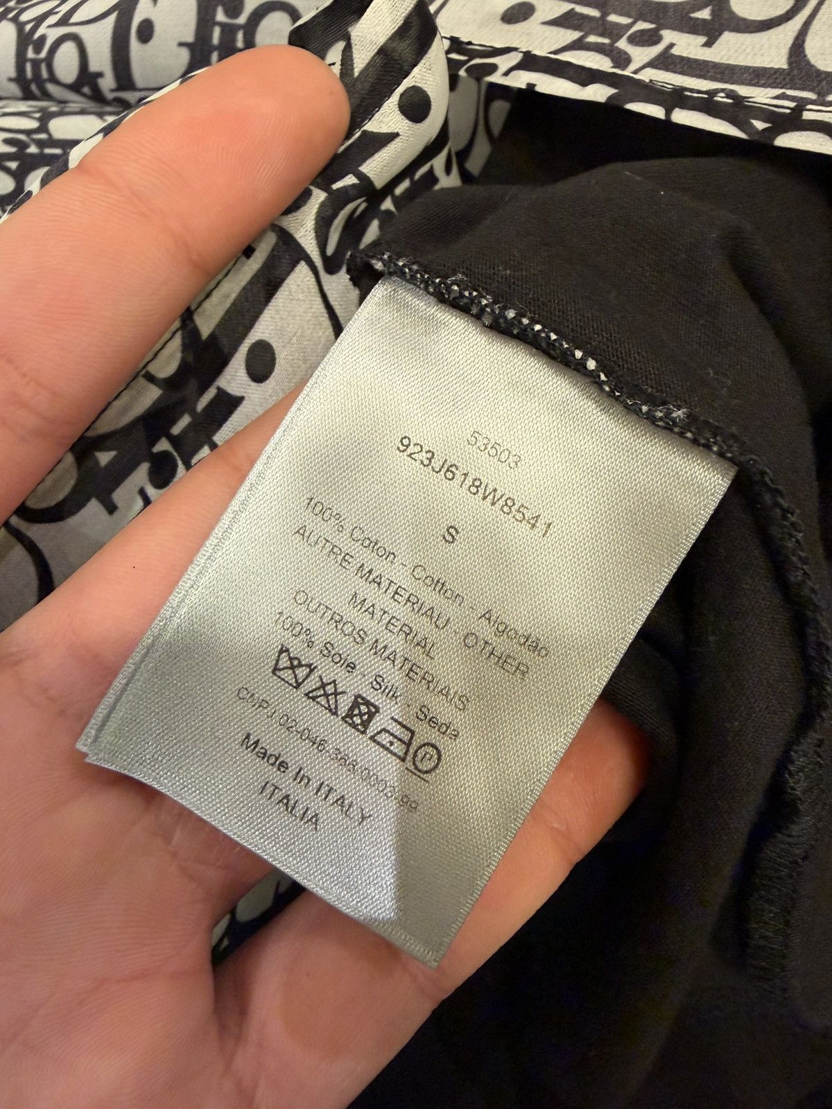 Dior Dior Homme Oblique Print Layered Tee Size US XXL / EU 58 / 5 - 3 Thumbnail