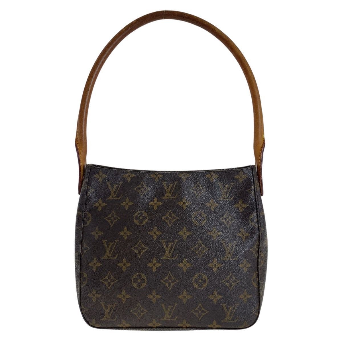 Louis Vuitton Louis Vuitton Monogram Looping Mm Shoulder Bag M51146 Canvas Shoulder Bag M51146 in Brown, Women's