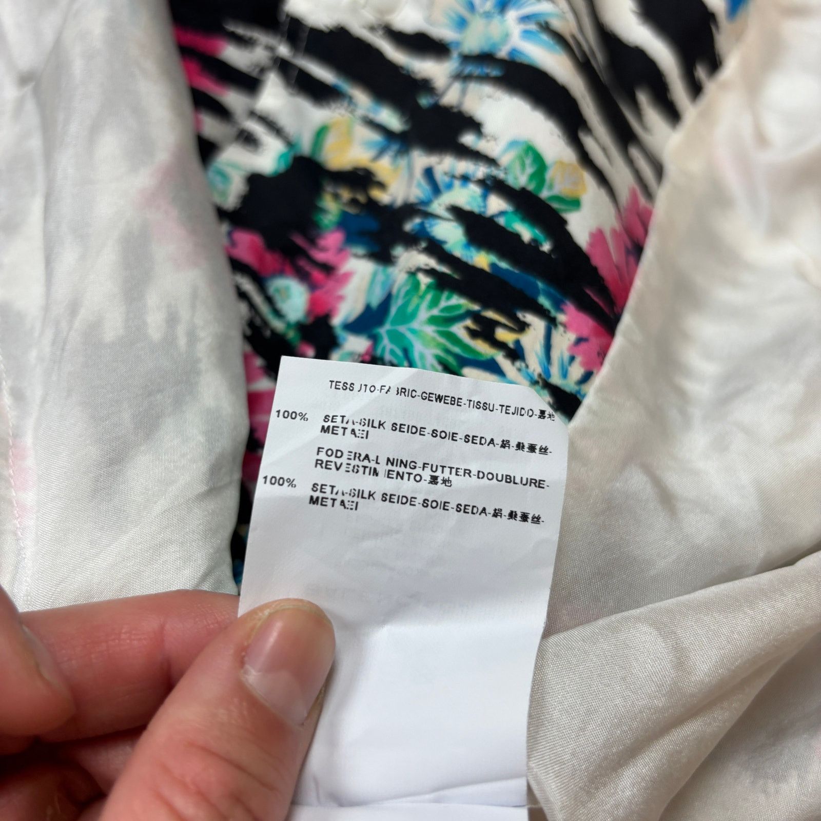 Balenciaga Balenciaga Silk Digitized Zebra Print Blazer Jacket Size 40 Size S / US 4 / IT 40 - 8 Thumbnail