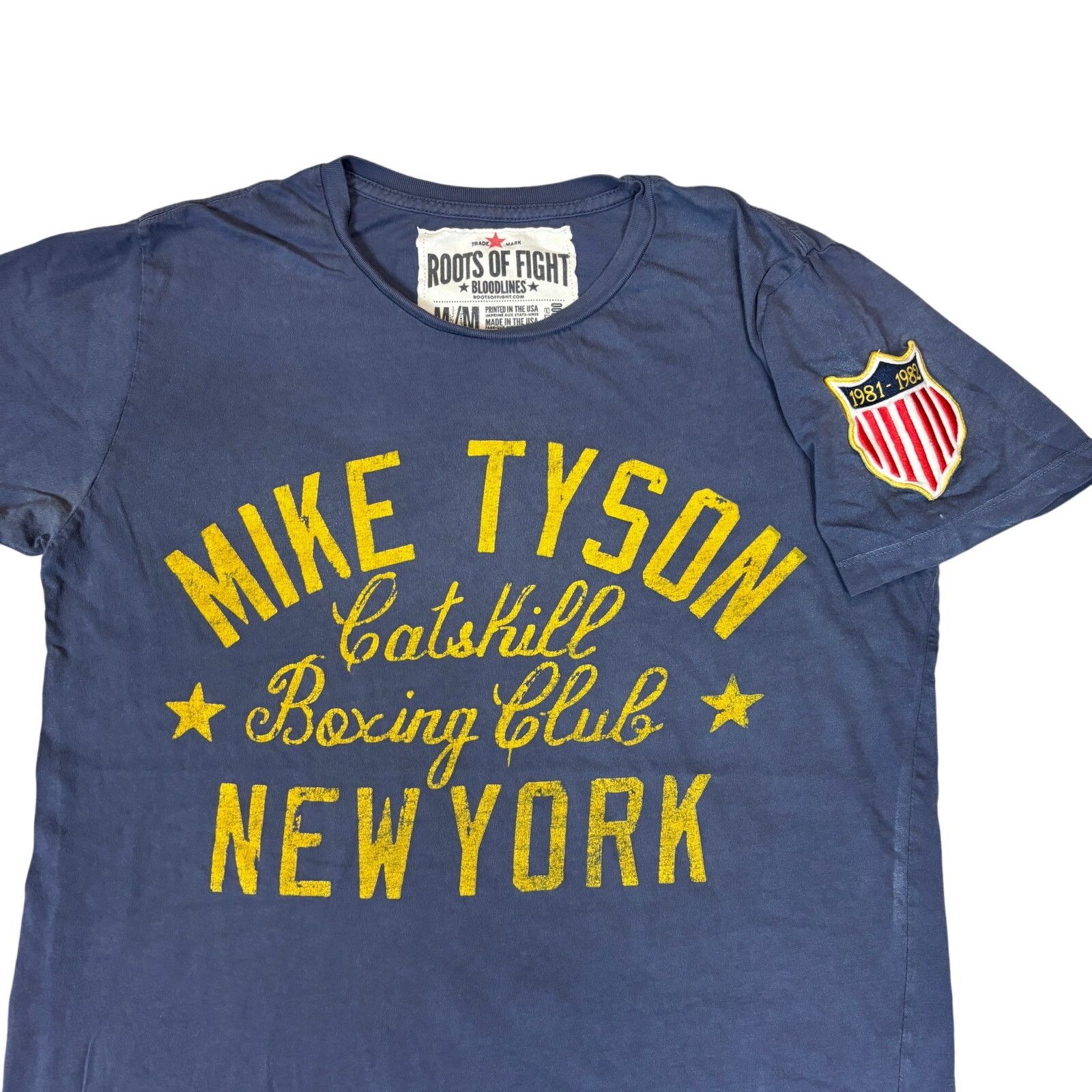 Roots Of Flight Roots of Fight Mike Tyson Bloodlines Boxing Club Shirt M Size US M / EU 48-50 / 2 - 1 Thumbnail