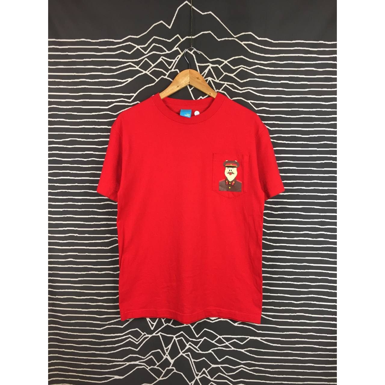 Enjoi × Vintage Vtg Y2K Enjoi Skateboards Stallin Pig Face Pocket Tee Size US M / EU 48-50 / 2 - 2 Thumbnail