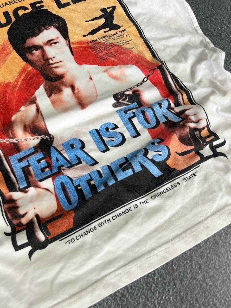 Dsquared2 Dsquared 2 Vintage Bruce Lee Graphic 3D T-Shirt Size US L / EU 52-54 / 3 - 5 Thumbnail