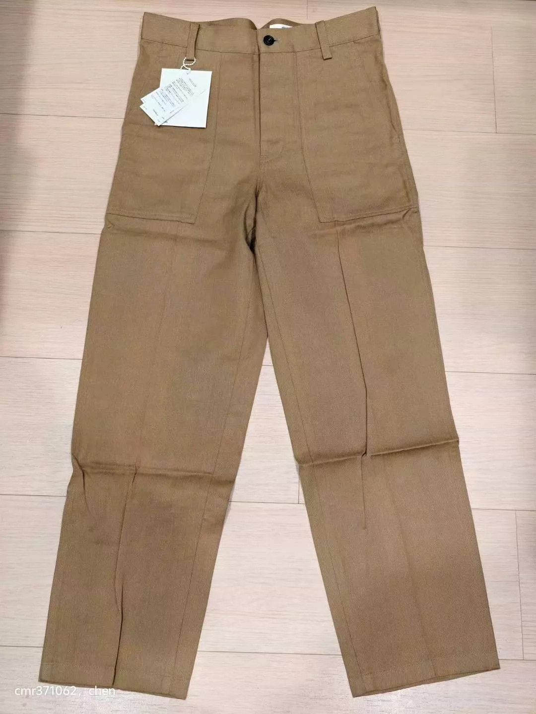 Visvim VISVIM 22SS ALDA PANTS (L/W) Khaki 1 Wool-Linen New Size US 30 / EU 46 - 1 Thumbnail