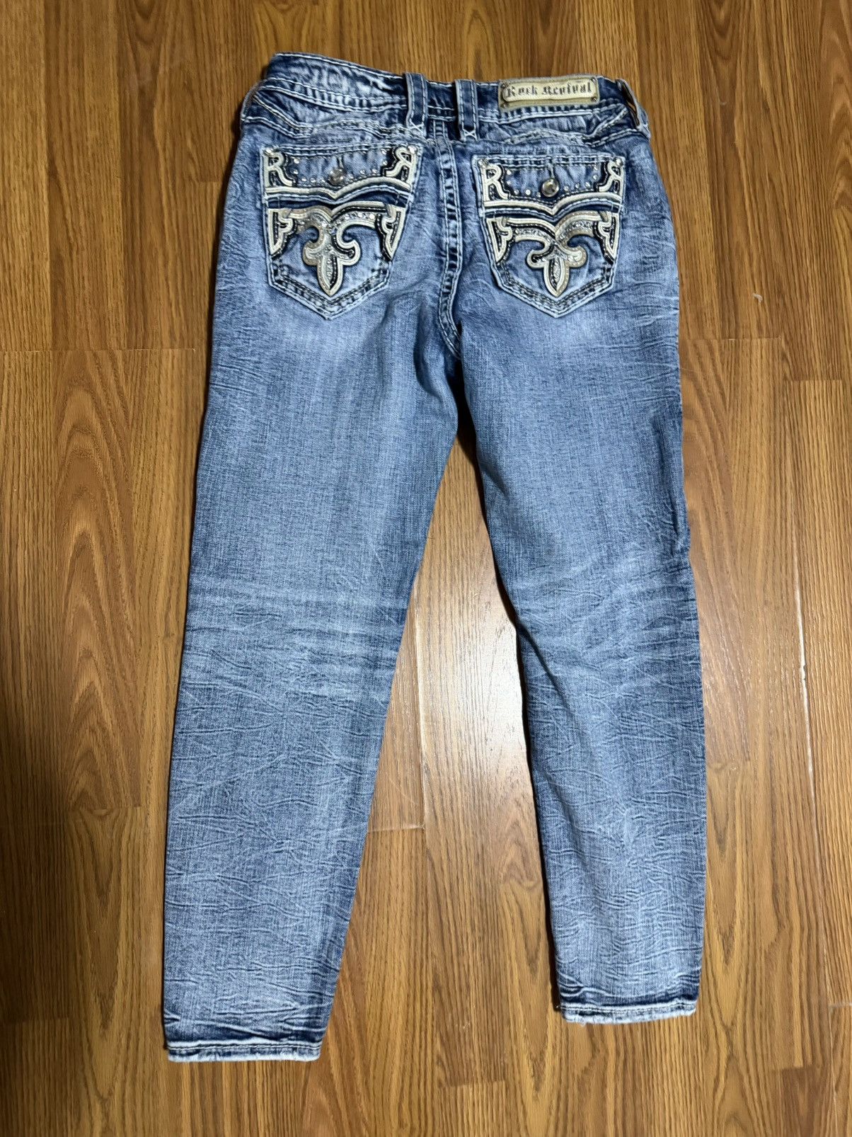 Rock Revival Rock Revival Adalin Low Rise Ankle Skinny Jeans Size 28 Size 28" / US 6 / IT 42 - 5 Thumbnail