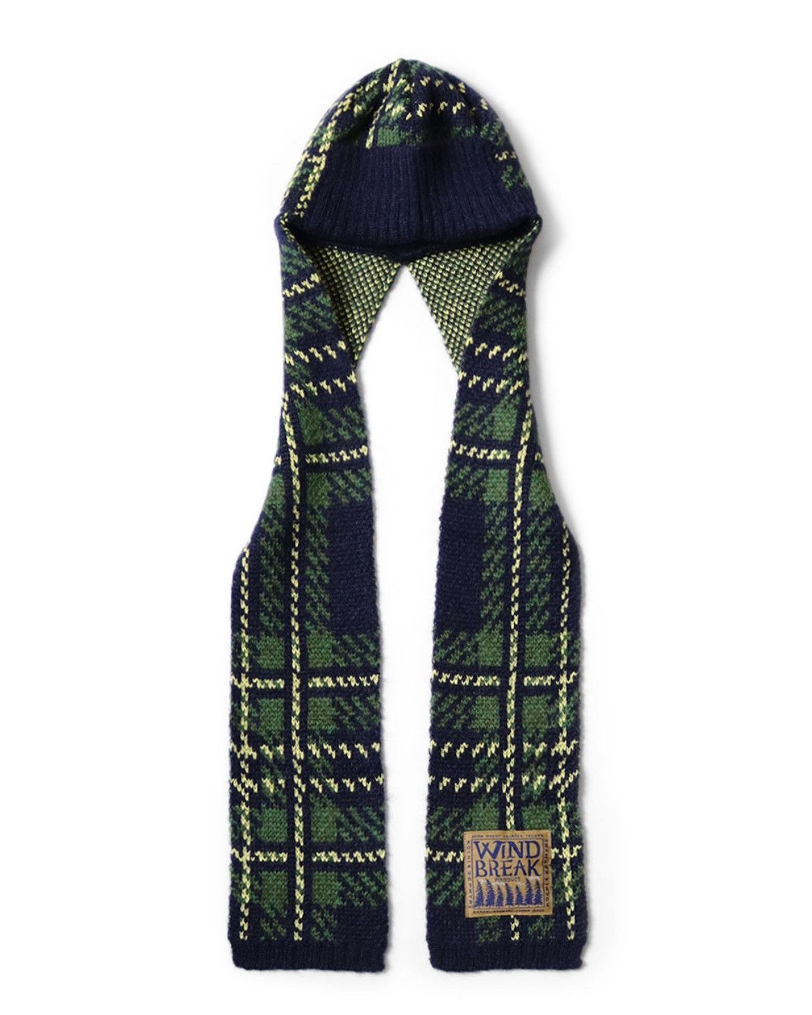 Kapital Kapital 5G Wool Tartan Check Gale CAP Muffler Scarf Size ONE SIZE - 1 Preview