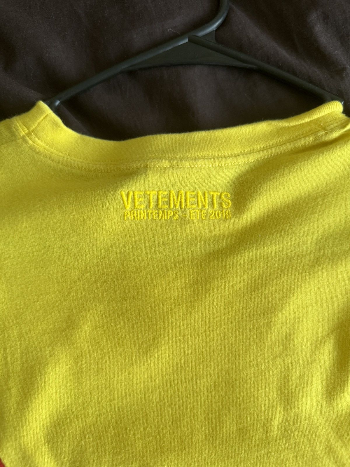 Vetements Vetements DHL Layered T-shirt Size US S / EU 44-46 / 1 - 8 Thumbnail
