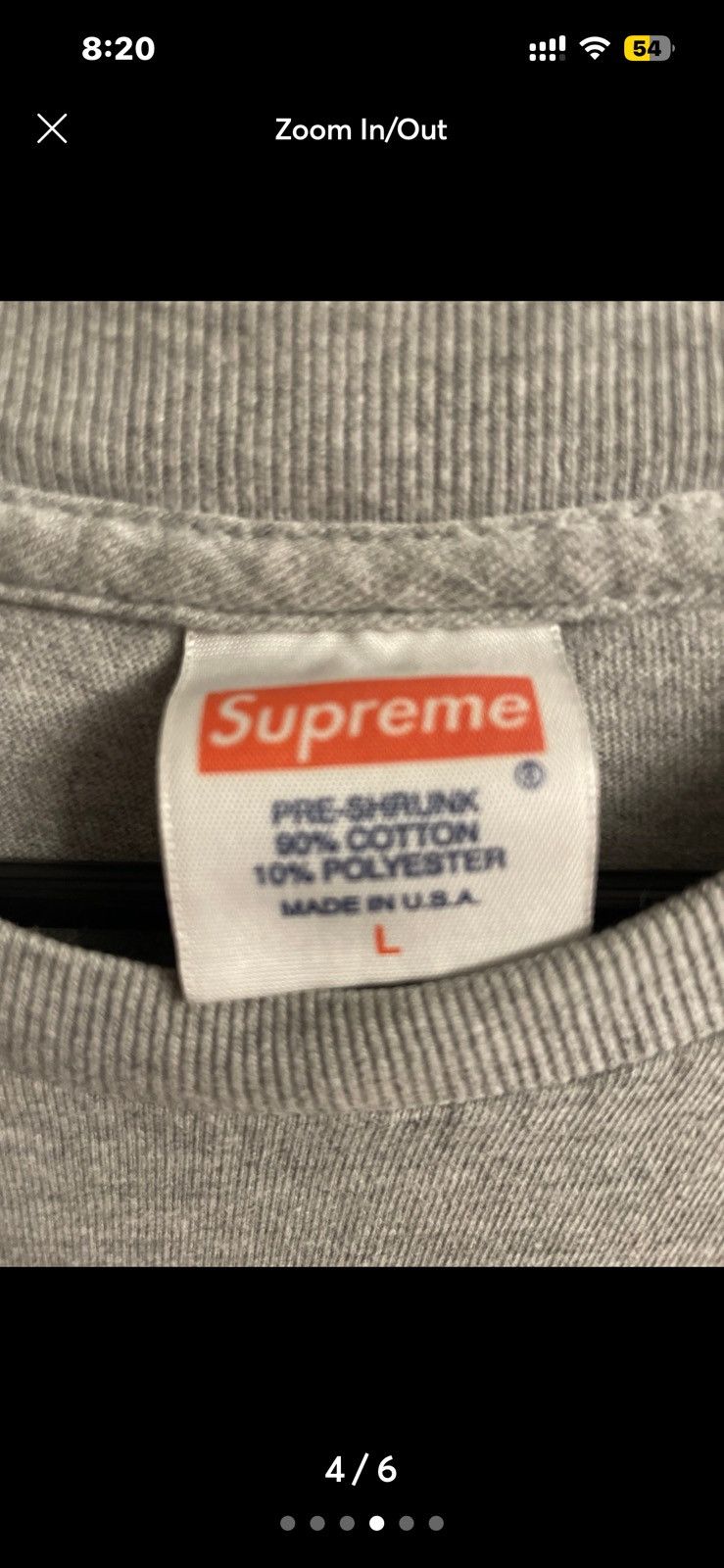 Supreme Supreme Bling Box Logo Tee 2013 Size L Size US L / EU 52-54 / 3 - 4 Thumbnail
