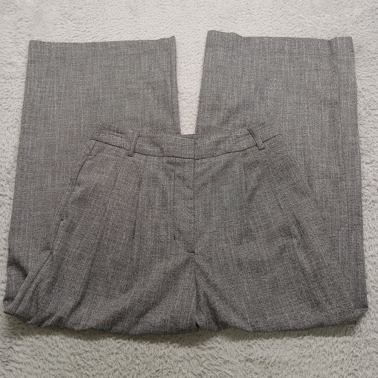 Worthington Worthington Dress Pants 8P (30 X 30) Women's Business Gray Size 30" / US 8 / IT 44 - 3 Thumbnail
