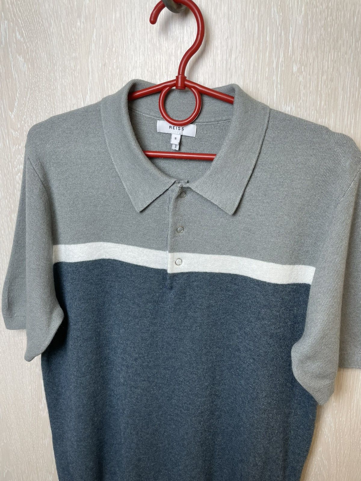 Reiss Reiss ‘Cairns’ Colour Block Polo Shirt Size US S / EU 44-46 / 1 - 2 Thumbnail