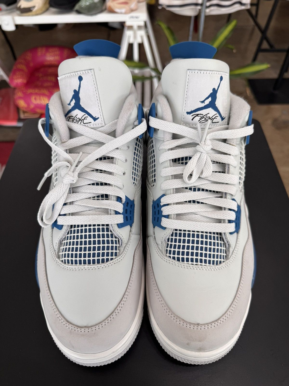 Jordan Brand Air Jordan 4 Retro Military Blue Size 13 (2024) - No Box+ Size US 13 / EU 46 - 2 Thumbnail